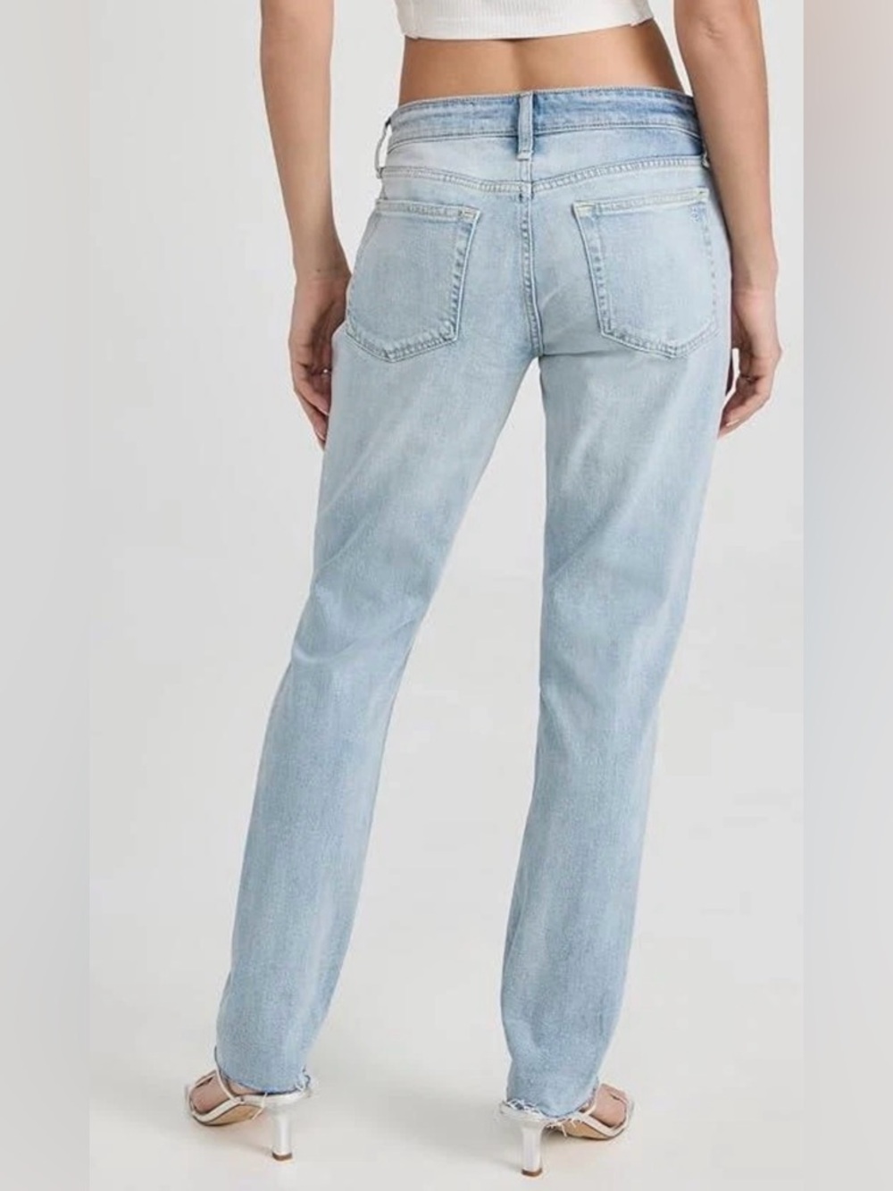 Rag & Bone Whitehaven Dre Low-Rise Slim Boyfriend Jeans Size 26